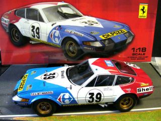 FERRARI 365 GTB4 Competition Daytona #36 Carrefour Le Mans 1972 Kyosho