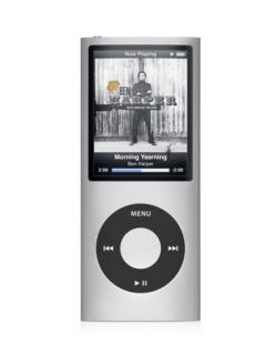 Apple iPod Nano 4th Generation Silver 8GB MB598LL/A   Grade B  FM