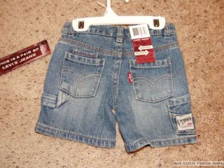 Original Levis Baby Jeans Shorts Kurze Hose 80   NEU