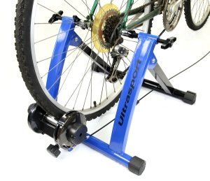 Ultrasport Fahrrad Rollentrainer Set mit schaltbaren Gängen – TÜV