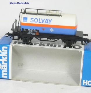 H0 Kesselwagen Solvay SNCB Märklin 4447 NEU OVP