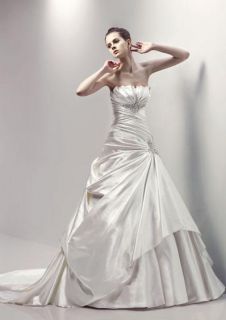 weiß sexy Hochzeitskleid abendkleider ballkleider cocktailkleid 32 34