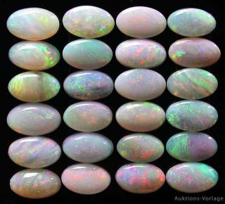Traumhaft schöner echter australischer Edelopal massiver Opal   oval