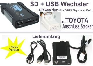 USB SD  AUX Adapter Wechsler Toyota / Lexus S #8