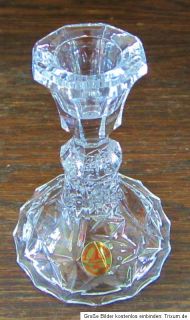 Original Annahütte Bleikristall Kerzenständer 24 % PbO Qualität