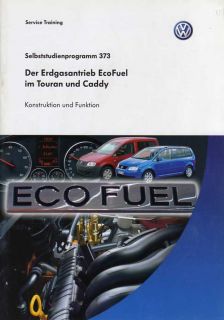SSP 373 VW TOURAN EcoFuel Erdgasantrieb Handbuch Caddy