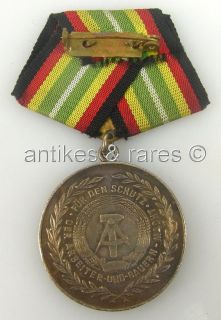 DDR Medaille für treue Dienst in der Nationalen Volksarmee in Silber