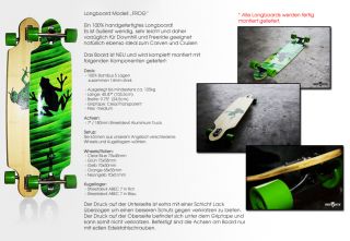 Streetdevil Downhill Dropthrough Carving/Freeride Longboard/Skateboard