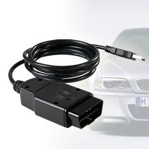 USB OBD 2 409.1 Kabel Diagnoseinterface Interface 16 Pins Schwarz NEU