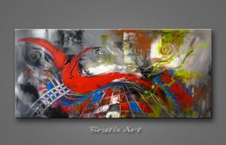 BRATIS / UNIKAT Acryl Bilder Gemälde Kunst abstrakt 392