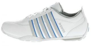 NEW JUNIORS K SWISS ARVEE SP LOW WHITE TRAINERS, SHOES
