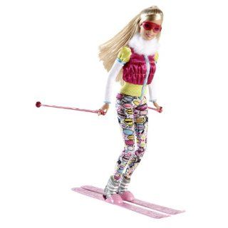 Mattel V6929   Barbie, Ich wäre gernSkifahrerin, Puppe 
