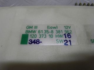 BMW E39 E38 GM Grundmodul 3 Low 61.35   8 381 963