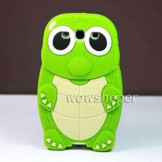 Turtle Silicone Soft Skin Case Cover For SAMSUNG GALAXY S III S3 I9300