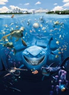 Fototapete Poster XXL 4 406 Disney Pixar Findet Nemo 184x254 Hai