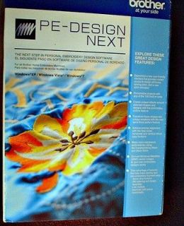Brother PE Design NEXT Embroidery Software COMPLETE Digitizing PLUS