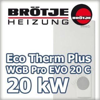 Brötje EcoTherm Plus WGB Pro Evo 20 C Gasbrennwertheizungsanlage