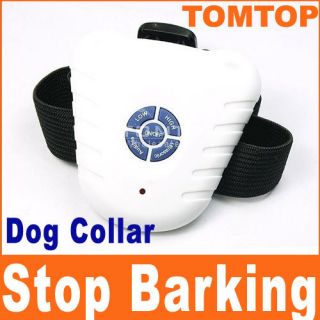 New Ultrasonic Bark Stop Control Barking Dog Collar H89