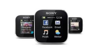 Sony SmartWatch Swarovski Handyuhr (OLED Display mit Multitouch