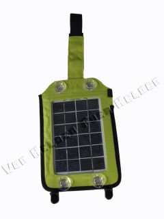 Mobiles tragbares Solarpanel / Solar Ladegerät mit USB Anschluss