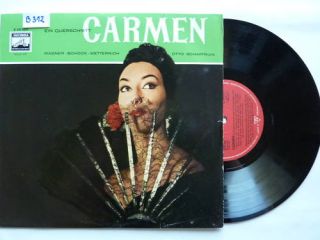 CARMEN GEORGES BIZET EIN QUERSCHNITT 10 LP Vinyl B408