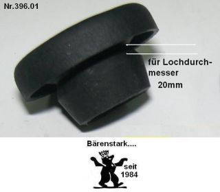 10x Gummistopfen Bohrloch Verschlußstopfen 20mm 396.01