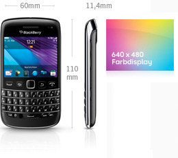 BlackBerry Bold 9790 Smartphone 8GB (6,4 cm (2,5 Zoll) Touchscreen, 5