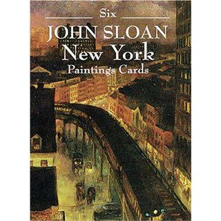 Six John Sloan New York Paintings (Small Format Card Books) 