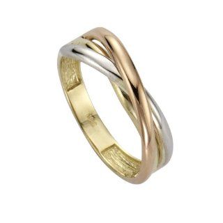 Fascination by Ellen K. Damen ring 333 tricolor W 54 324370045 054