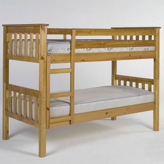 CONTEMPORARY SOLID PINE BUNK BED SET AND/OR MATTRESSES RRP £399
