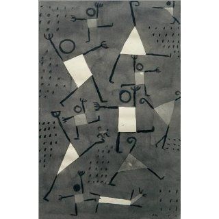 Poster 20 x 30 cm   Tänze vor Angst von Paul Klee / akg images