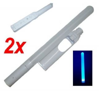 2x Laserschwert Lichtschwert für Nintendo Wii blaue Beleuchtung für