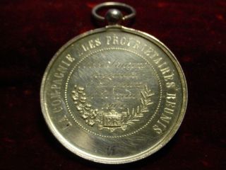 1003 RAR SILBER 900 Ag 30g Orden König Leopold II ROI Medaille