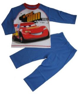 Disney Pixar cars Schlafanzug lang Pyjama blau Bekleidung