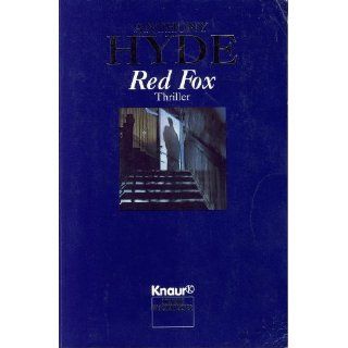 Red Fox. Roman. Anthony Hyde Bücher