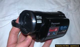 Panasonic HDC SD20 Camcorder Video Kamera Schwarz Full HD extra Teile