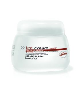 Inebrya Ice Cream Restruct Keratin Maske 500 ml (20.70 Euro pro 1Liter