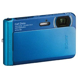 Sony DSC TX30 Digitalkamera 3,3 Zoll blau Kamera & Foto