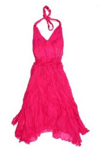 Ermanno Scervino Damen Kleid Shirt H74 pink ital. 40 dt. 34