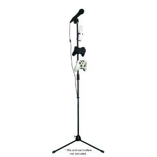 Microphone Stand & Clips MC auch für XB360, Wii und PS2 