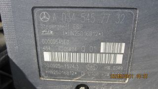 Mercedes ABS Steuergerät A0345457732 incl.Pumpe