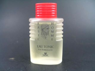 437) Miniatur   eau tonic BASIC HOMME   Vichy   ca 7 ml