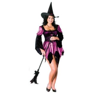 RU Damen Kostüm Halloween Vampir Hexe Scarlett Vampira Sexy Witch 42