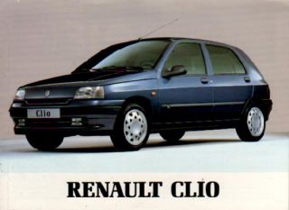 RENAULT CLIO 1 Betriebsanleitung 1994 Handbuch Bedienungsanleitung BA