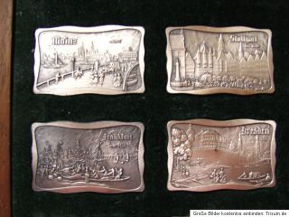 12 Silberbarren Das alte Deutschland 360 gr. 1000er Silber