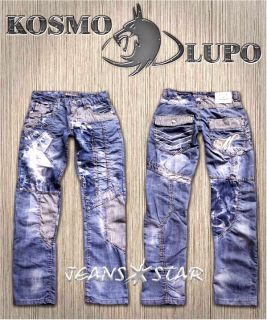 KOSMO LUPO KM432 Herren Designer Jeans Clubwear ★NEW★