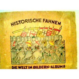 Historische Fahnen Die Welt in Bildern   Album 8 [Sammelalbum] 65 Bl