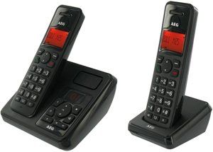 AEG Eole 1425 Duo Schnurloses Eco Logic Telefon mit zusätzlichem