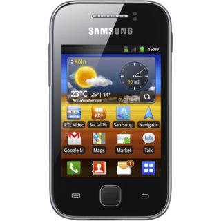 Samsung Galaxy Y Touchscreen Handy Android Smartphone grau