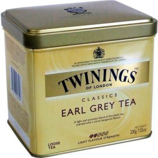 Twinings loser Tee Earl Grey Tea 200g (Metaldose)